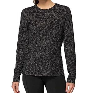 Hang Ten UPF 50+ Women's Black Floral Long Sleeve Quick Dry Sun Protection Top